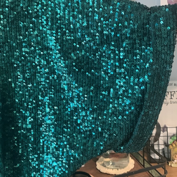 Green Holiday Christmas Pants Romper - Picture 3 of 11